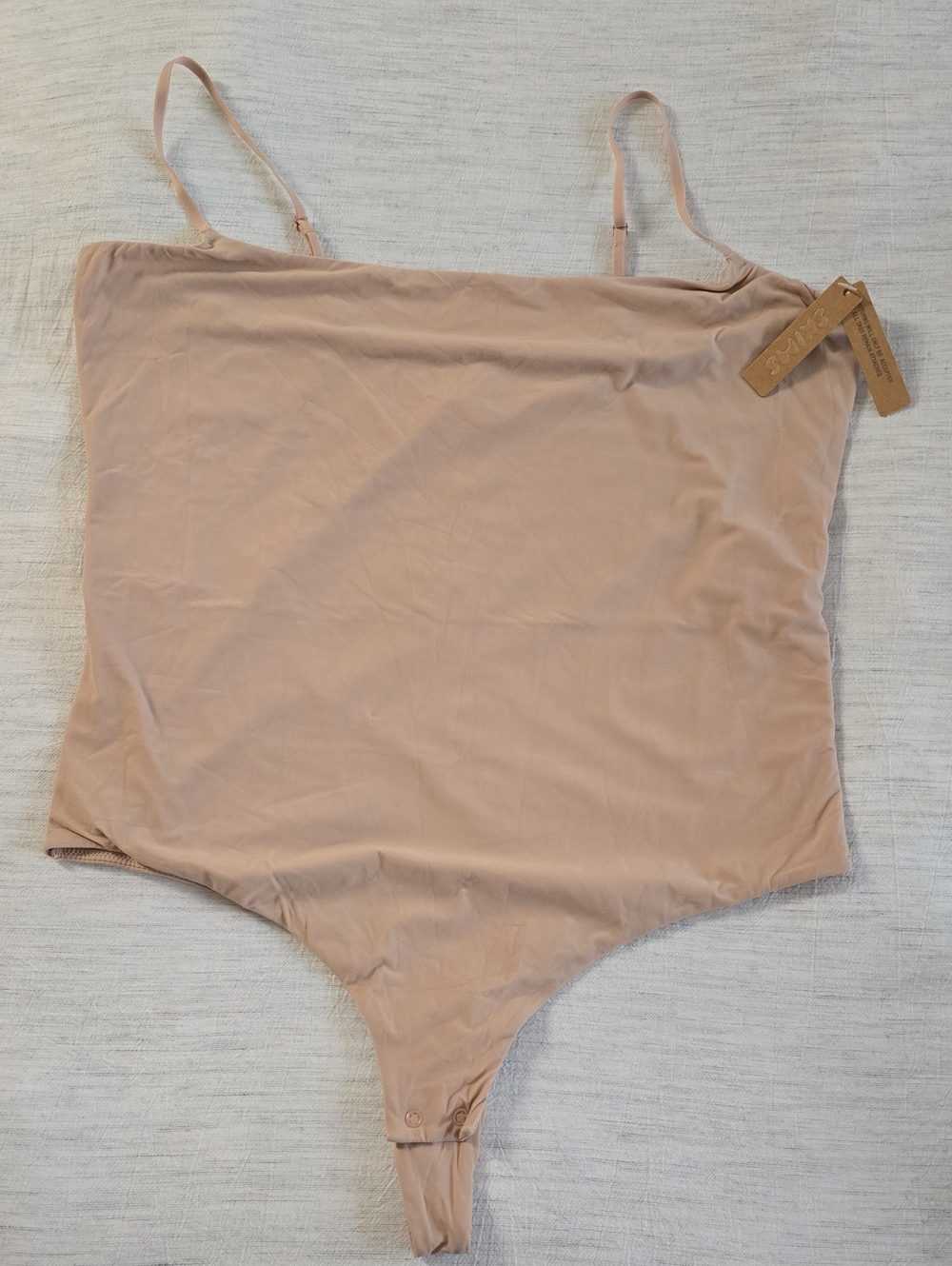 Kids Nude Pink One-Piece Bodysuit - Unbranded